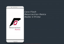 Cara flash resurrection remix redmi 4 prime