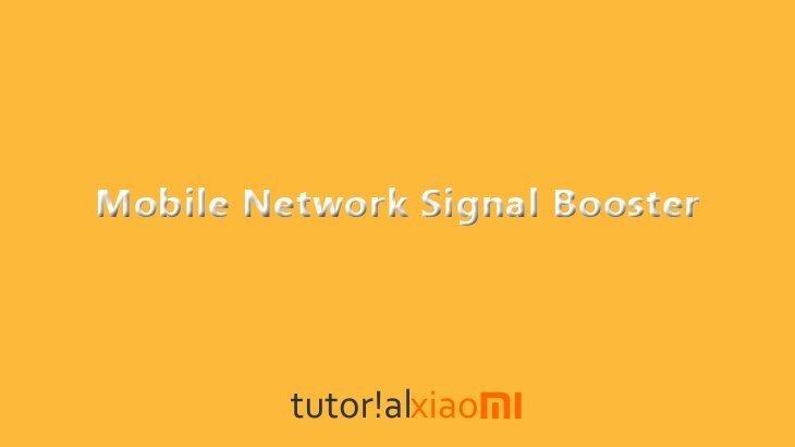 Mobile Network Signal Booster Solusi Untuk Sinyal Yang Lemah